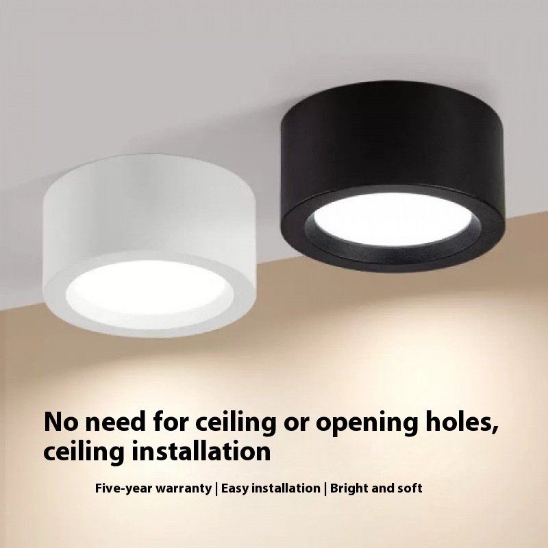 Surface Mounted Downlight Led Round Home Living Room Corridor