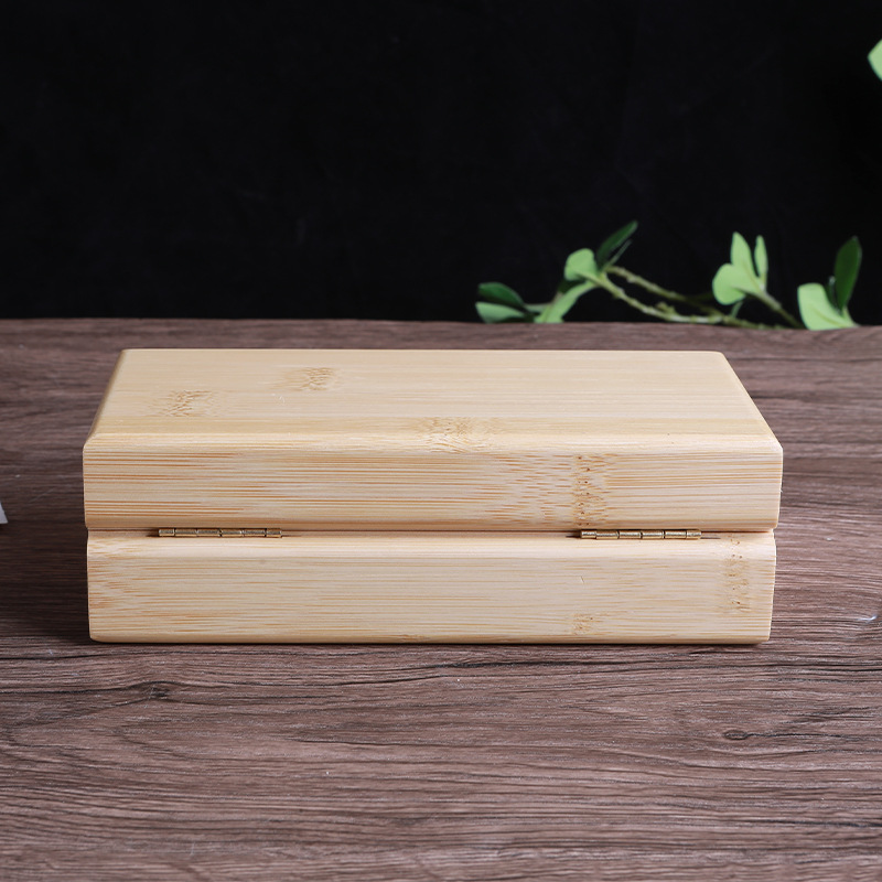 New Bamboo Glasses Case Creative Household Desk Wooden Storage Box