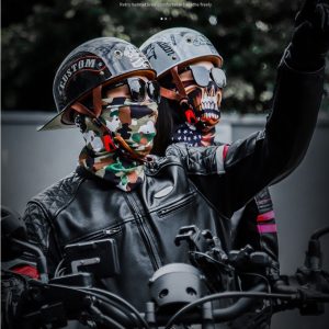 Motorcycle Helmet Retro Baseball Cap Helmet