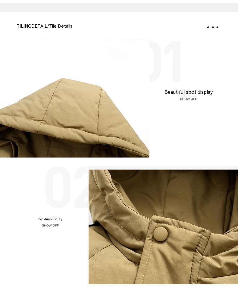 Children's Cotton Clothes Thickened Fall Winter Coat