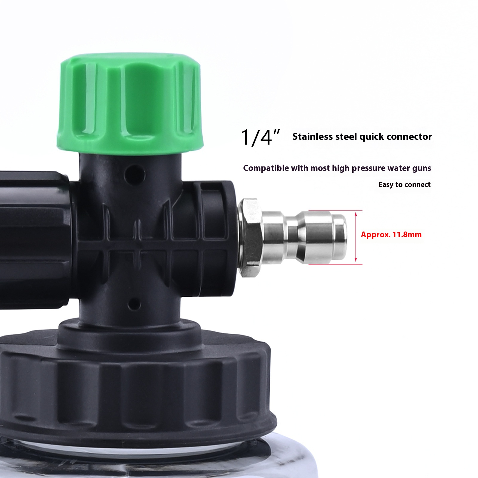 Small Green Hats Economical High Pressure Car Washing Machine Bubble Watering Can