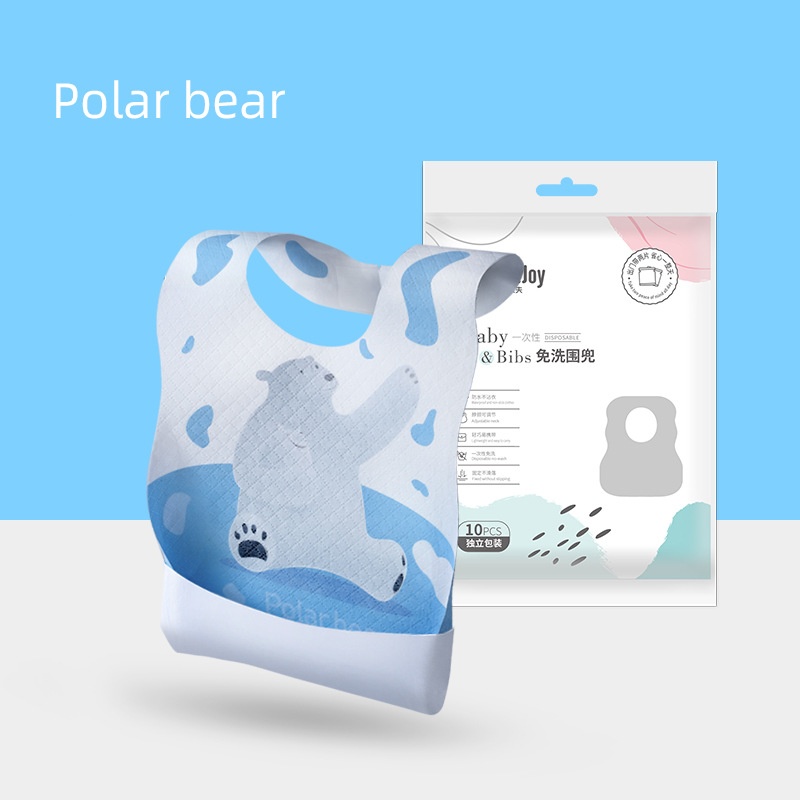 Baby Disposable Bib Independent Packaging Saliva Towel