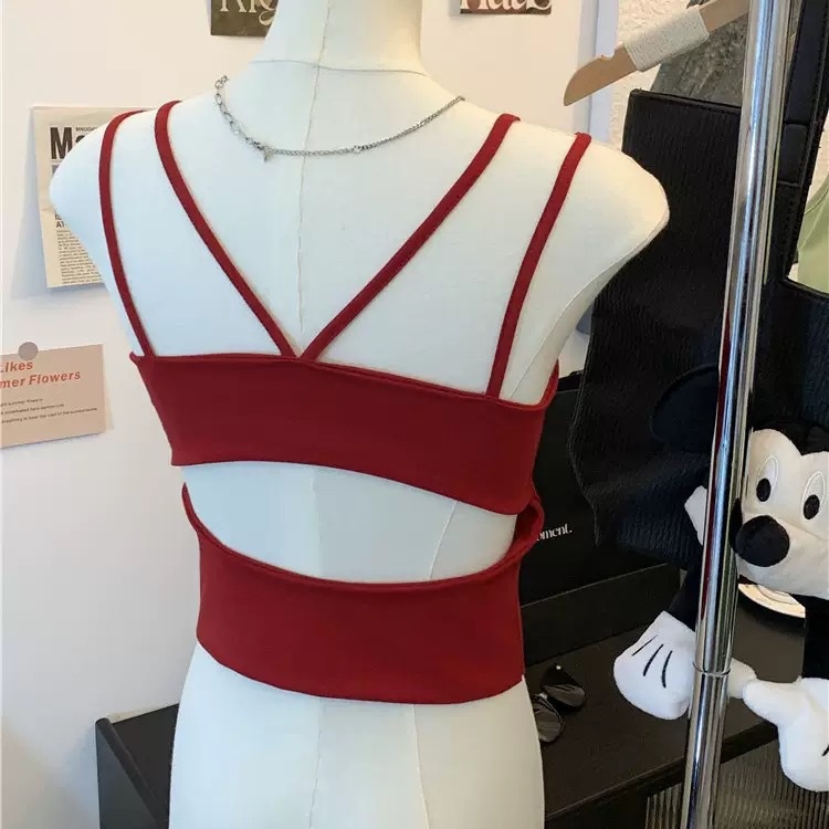 Women's Double-shoulder Strap Sling Top