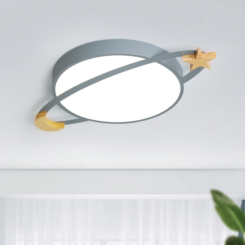Nordic Ceiling Light Cartoon Macaron Lighting Fixture