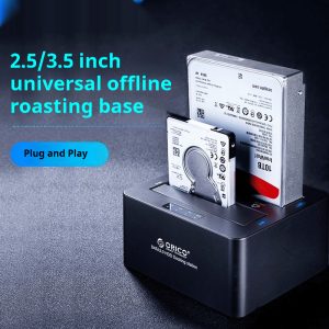 ORICO 6629US3 Dual-disk USB30 Mobile Hard Disk Box Holder Offline Copy Box