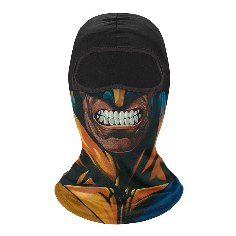 Riding Sun Block And Dustproof Hood Mask Funny Ice Feeling Breathable