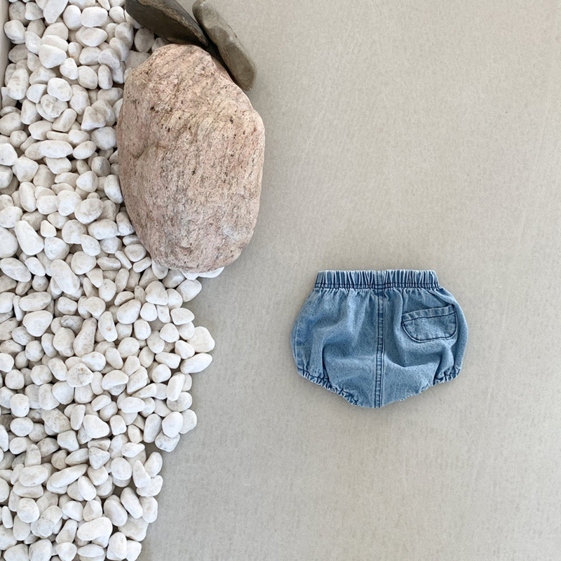 Korean Style Denim Hot Pants Summer Infant Toddler