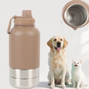 Outdoor Thermal Pet Outing Water Cup Bottle 32oz