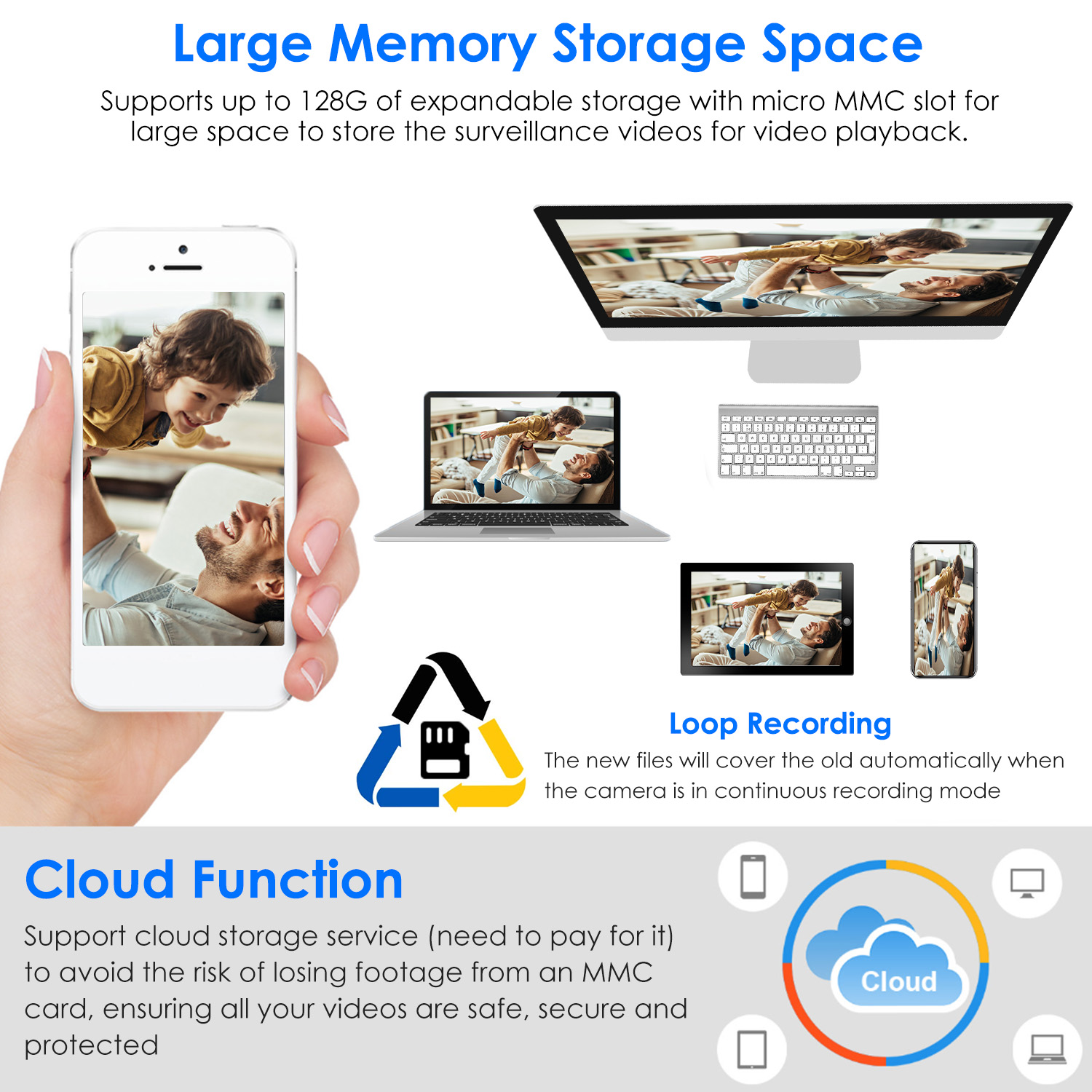 1Pc E27 WiFi Bulb Camera 1080P FHD WiFi IP Pan Tilt Security Surveillance Camera With Two-Way Audio Night Vision Motion Detection Function APP Control