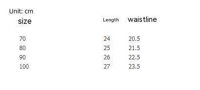 Korean Style Denim Hot Pants Summer Infant Toddler