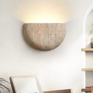 Middle Ancient Silent Wind Niche Retro Living Room Wall Aisle Bedside Wall Lamp