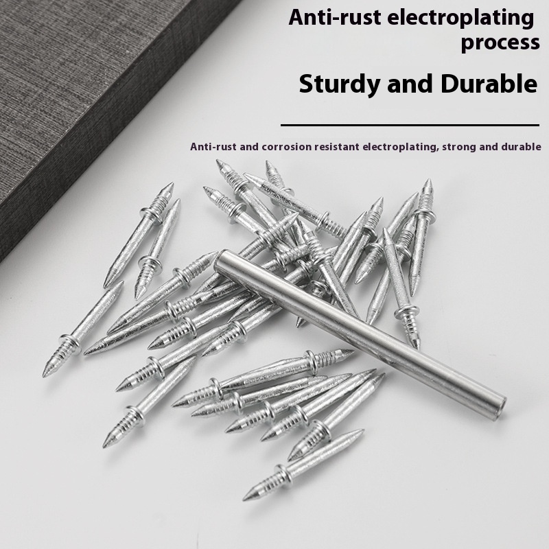 Double-headed Nail Skirting Line Screwless Two-way Edge Sealing Fixed