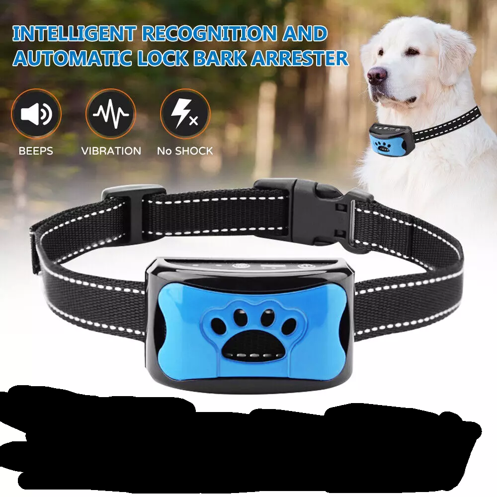 Anti Bell Collar Dog Training Collar Sound Vibration, For Dogs Pet DE