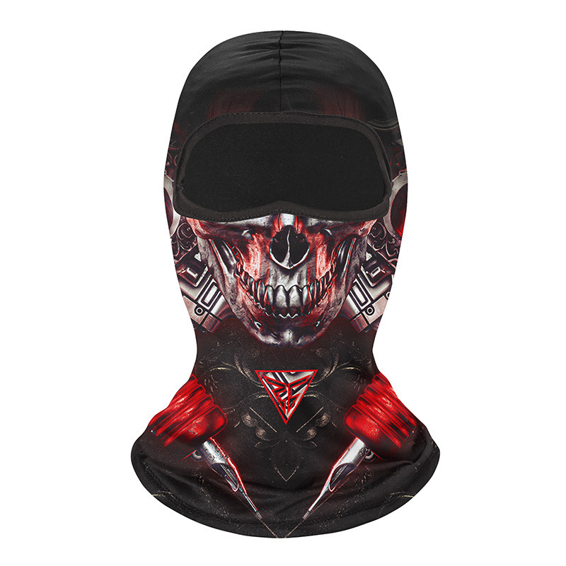 Riding Sun Block And Dustproof Hood Mask Funny Ice Feeling Breathable