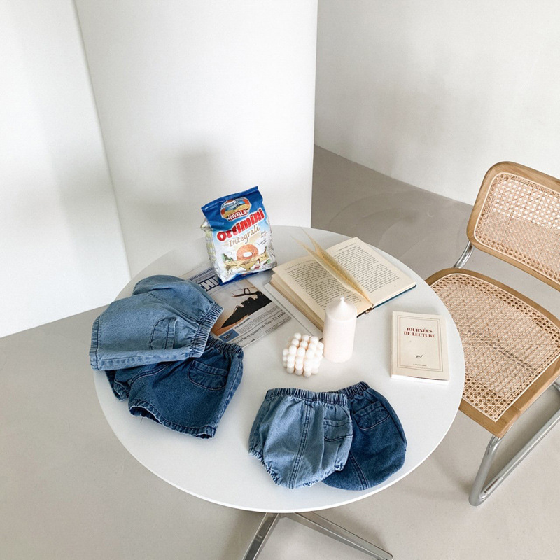 Korean Style Denim Hot Pants Summer Infant Toddler