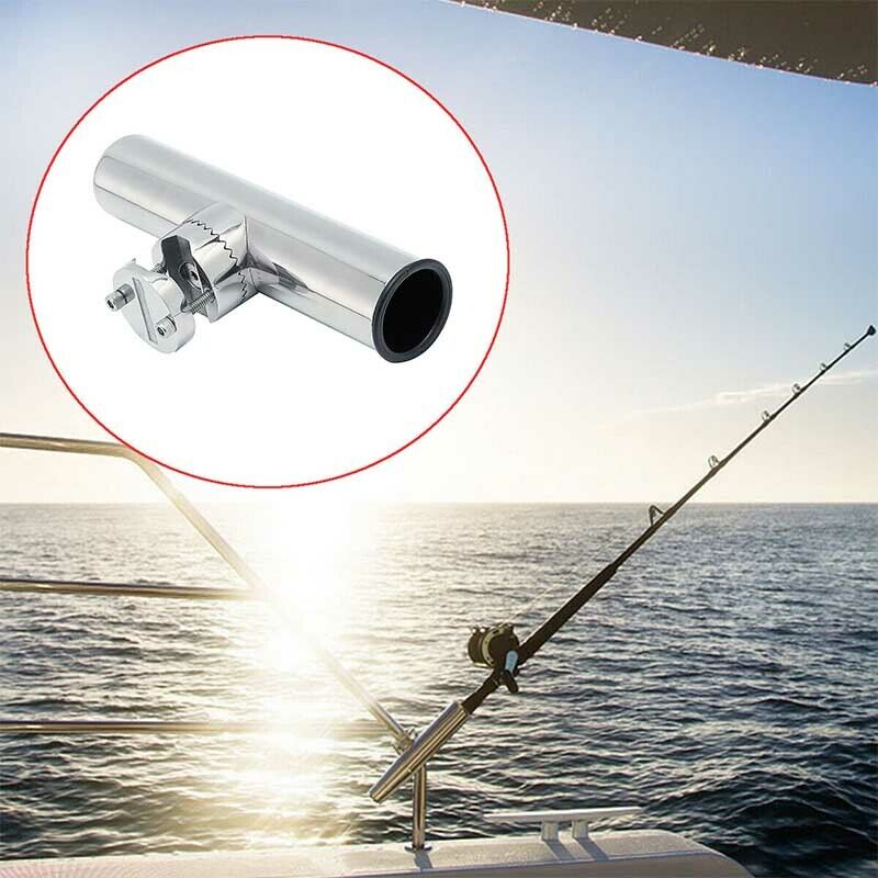 19-25mm Fishing Rod Holder Stainless Steel Rail Mount Rail For Marine Boat UK