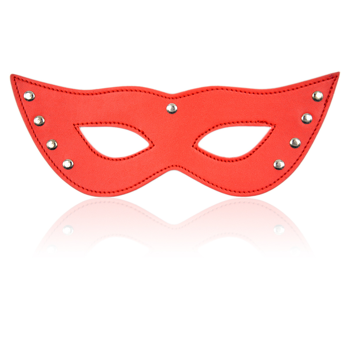 Black Cat's Eye Performance Leather Eye Mask