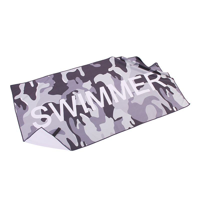 70150 Heat Transfer Printing Microfiber Shawl Portable Quick-drying Bath Towel