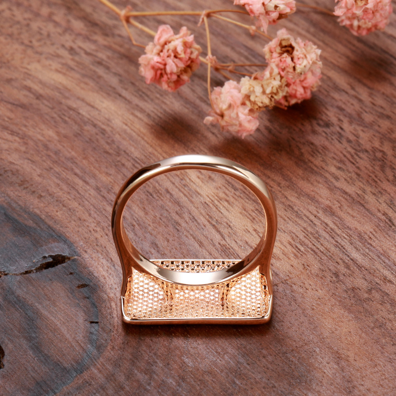 Personalized Cold Style French Style Plain Ring