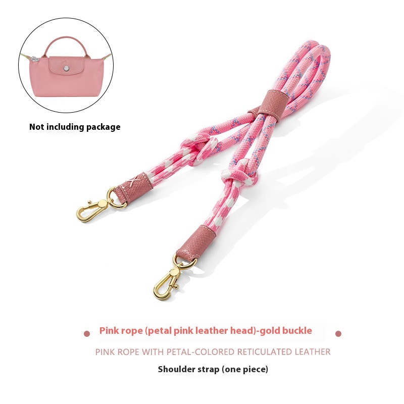 Punch-free Modification Accessories Braided Rope Shoulder Strap Crossbody Strap