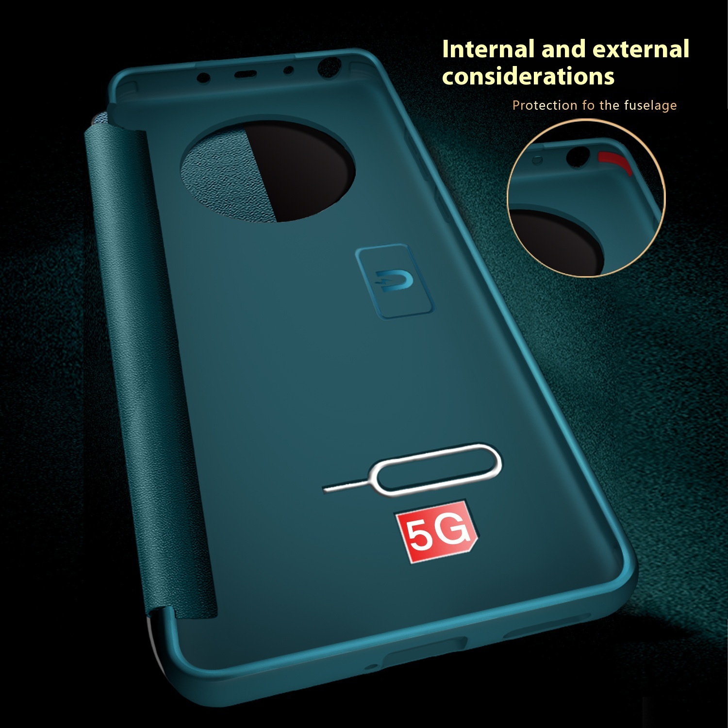 Smart Sleep Window Protective Shell Phone Case