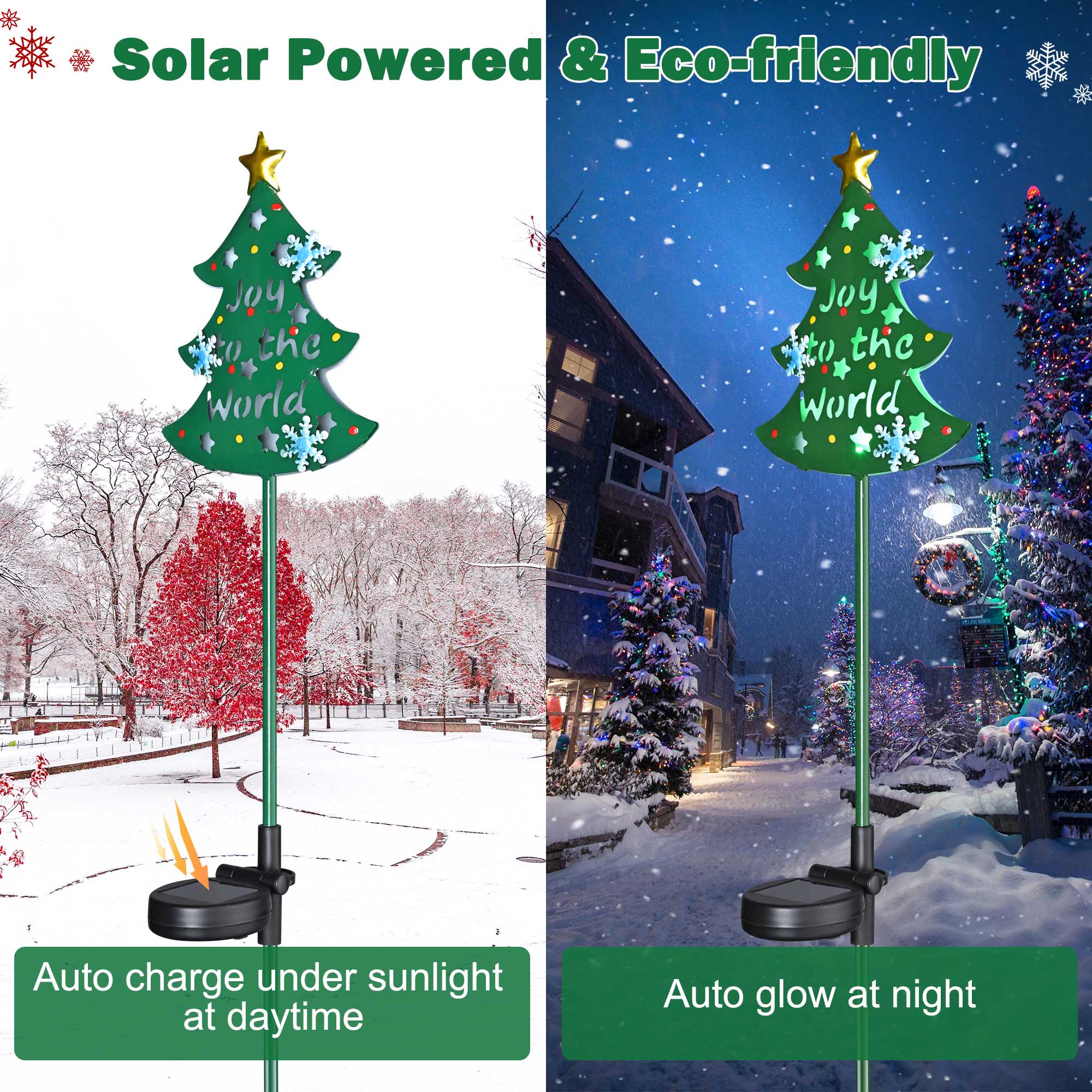 Christmas Tree Solar Light