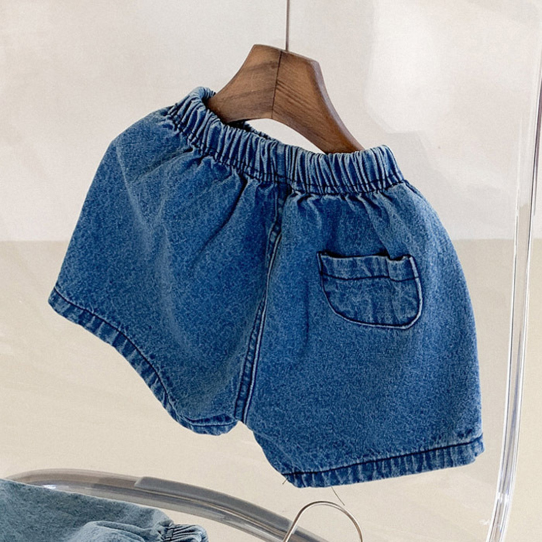 Korean Style Denim Hot Pants Summer Infant Toddler