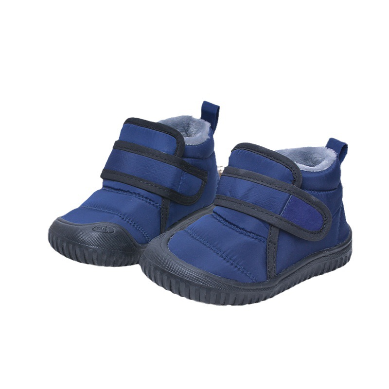 Fleece-lined Children's Casual Soft Bottom Warm Keeping Cotton Shoes
