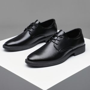 Plus Size Formal Leather Shoes Men's Shoes Pumps
