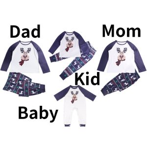 Parent-child Homewear Clothes Pajamas Suit For Women