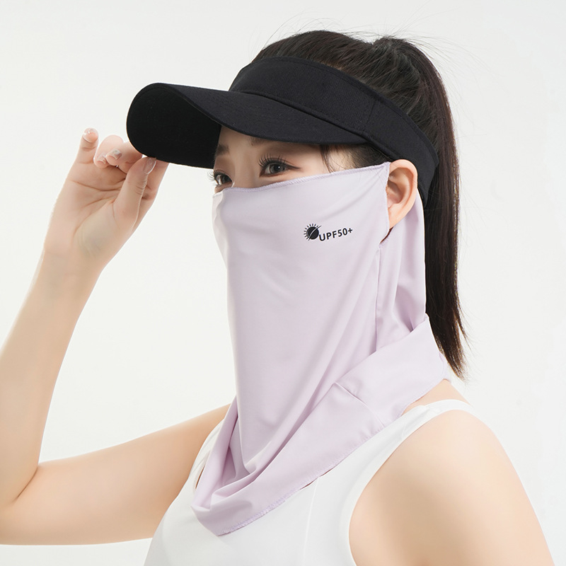 Mask Female Riding UV Protection Neck Ear Hanging
