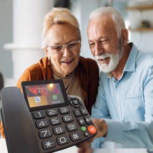 Insert Card Dual Card Touch Screen Telephone Landline Android System