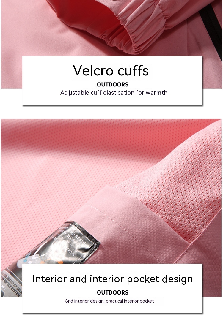 Single Men's Assault Jacket Outdoor Sports Waterproof Mountaineering Suit Trench Coat