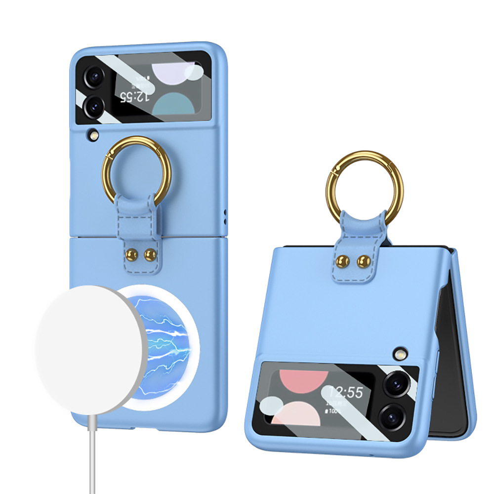 Applicable Foldable Screen Ring Wireless Charger Phone Case