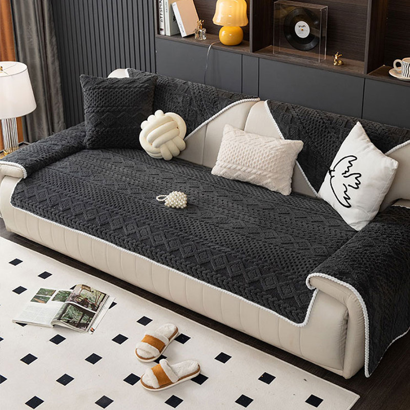 Non-slip Anti-cat's Paw Leather Sofa Cover Cover Cloth