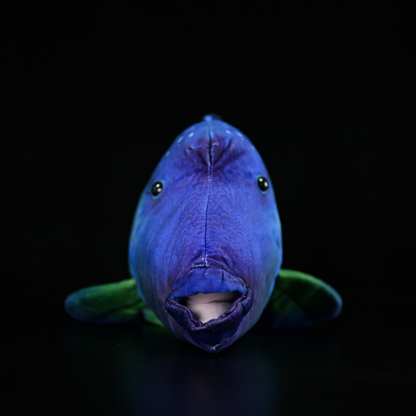 Cute And Realistic Printed Sunfish Plush Toy With Wavy Lips