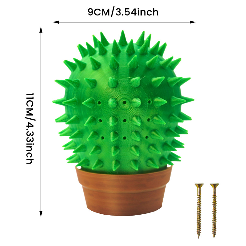 Creative Pet Automatic Comb Cactus Cat Scratch Board