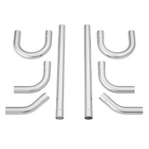 DIY Custom Exhaust Tubing Mandrel Bend Pipe Straight U-Bend Kit