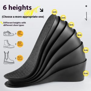 Invisible Height Increasing Insole Men's Not Tired Feet Do Not Collapse Inner Heightening Pad