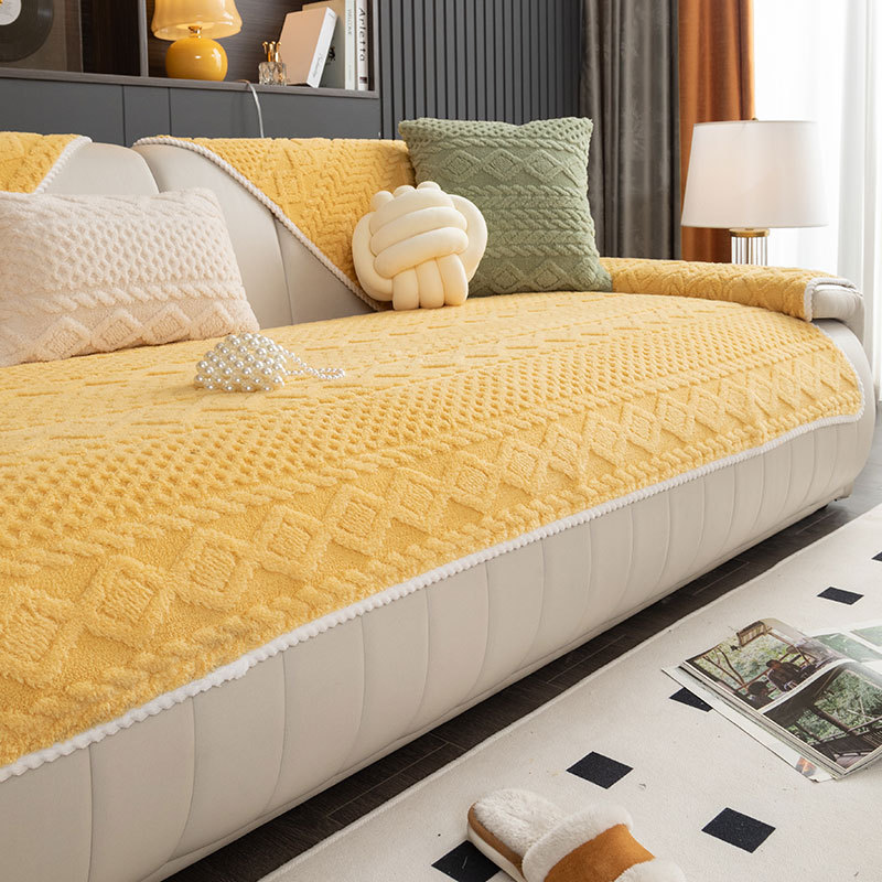 Non-slip Anti-cat's Paw Leather Sofa Cover Cover Cloth