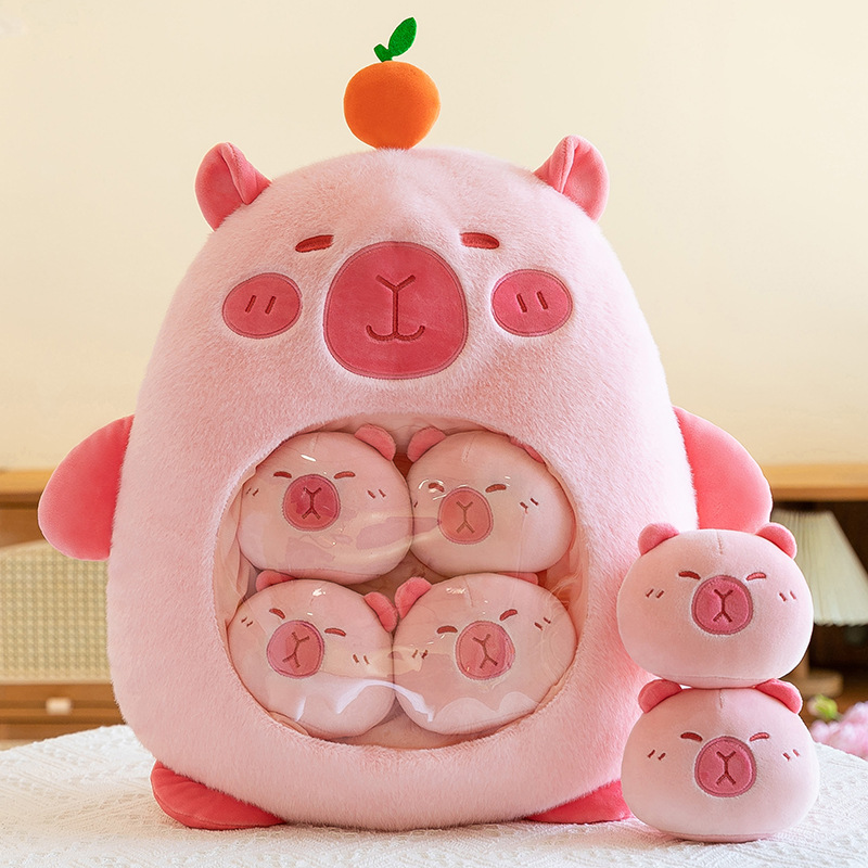 Cartoon Snack Bag Pillow Doll Plush Toys Doll Creative