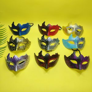 Carnival Painted High-end Half Face Mask