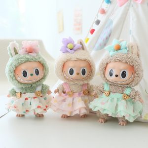 Pendant Clothes Doll Clothes Love Bear Dress