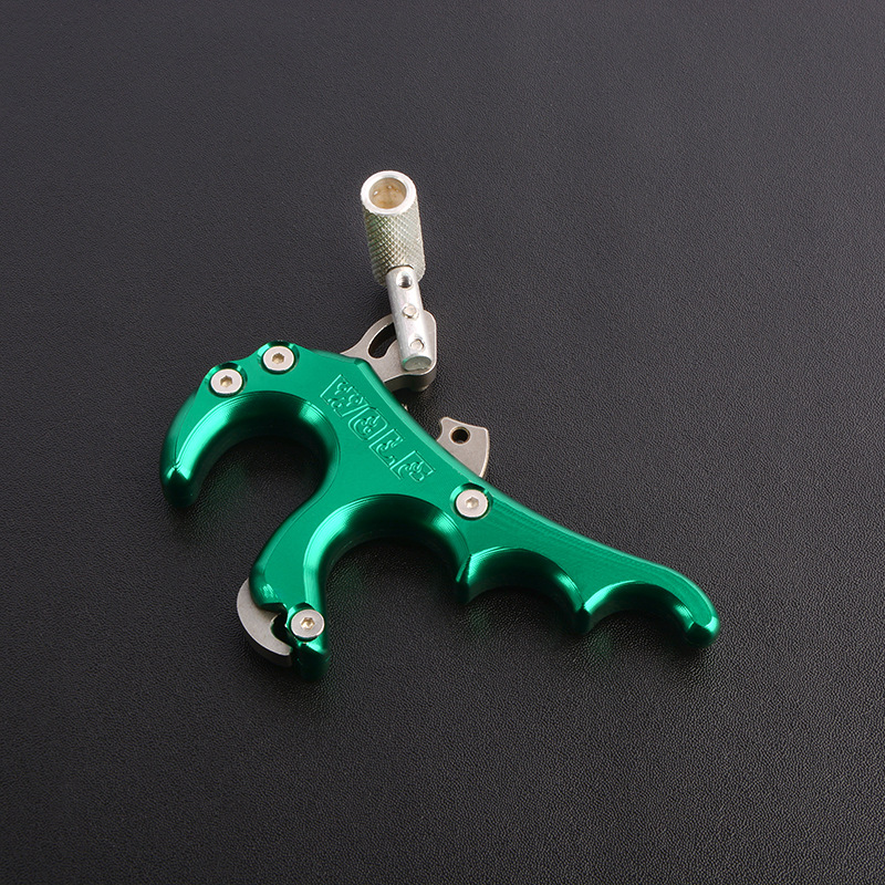 Bow And Arrow Accessories Cam Bow Four-finger Grip Metal Release Aid