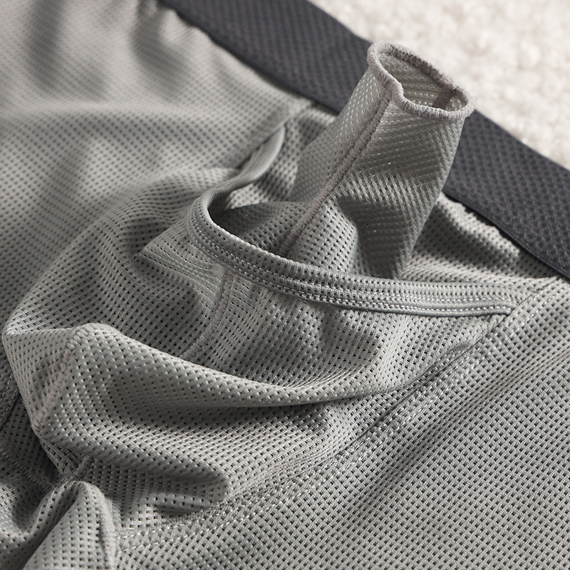 Men's Ice Silk Boxer Mesh Breathable Underwear