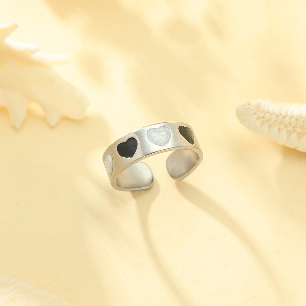 Jewelry Personalized Creative Geometric Stainless Steel Ring For Women