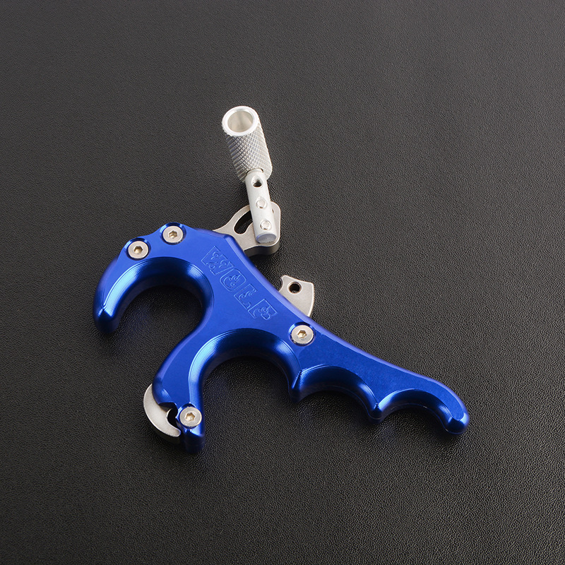 Bow And Arrow Accessories Cam Bow Four-finger Grip Metal Release Aid