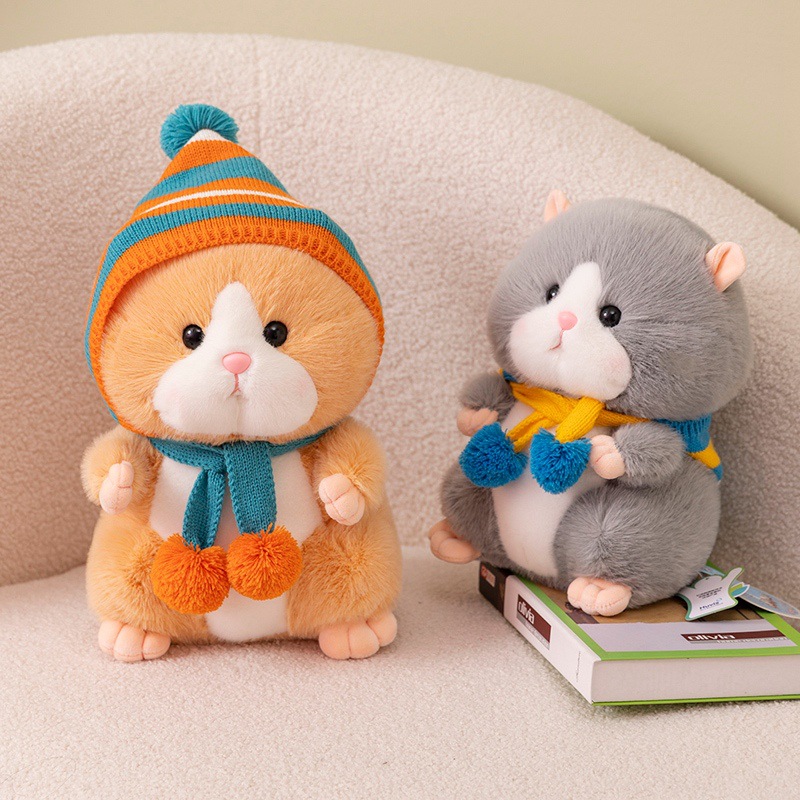 Djungarian Hamster Hamster Children Plush Doll