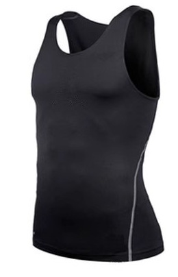 Fitness Short Sleeved Sports Tight Vest