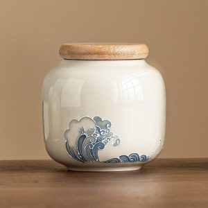 Hand-painted Pile Carving HAILANG Tea Pot